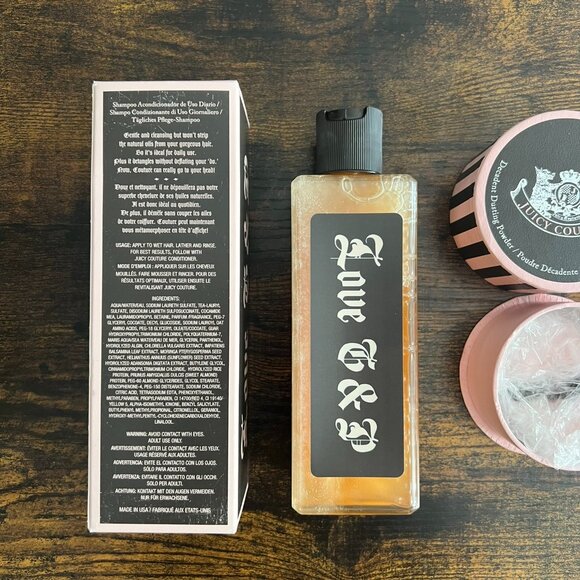 Juicy Couture Rollerball, Shamperfect, Decadent Dusting Powder, Hair tie - Picture 6 of 9